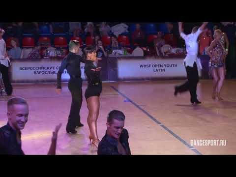 Iakov Predko - Polina Astakhova RUS | Jive | WDSF Open Youth Latin | LKC 2018