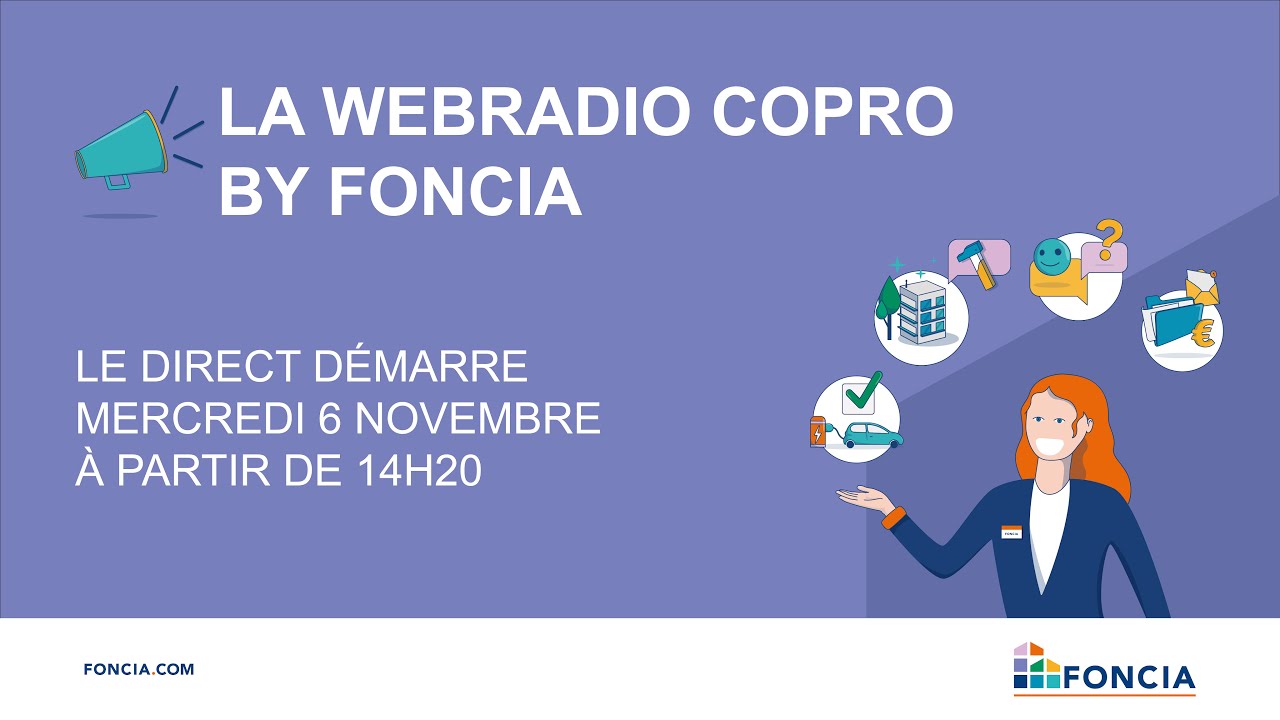 La Webradio Copro by Foncia - 6 Novembre