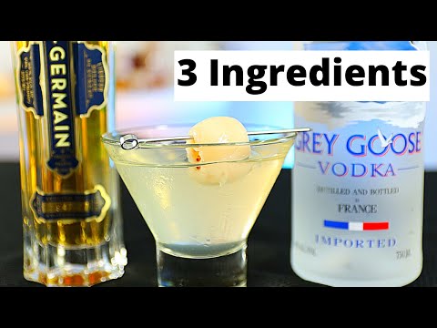 Lychee Martini recipe