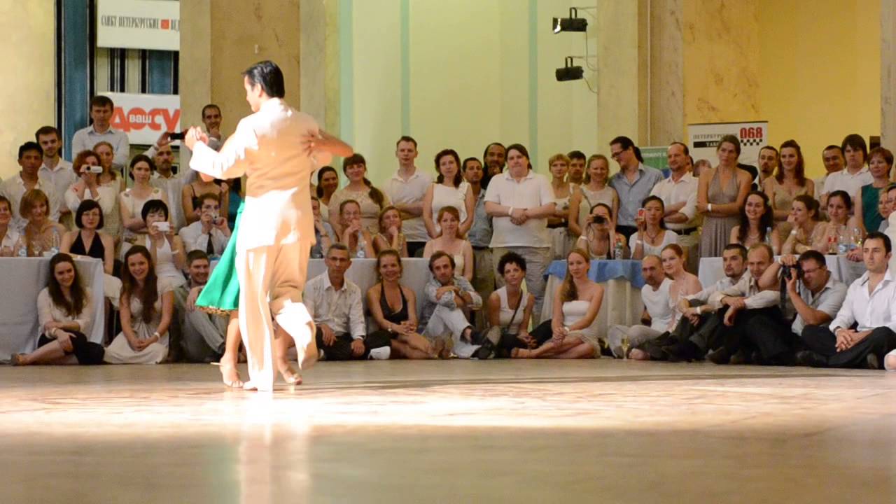Sebastian Achaval and Roxana Suarez, "Milonga brava", White nights tango-2013