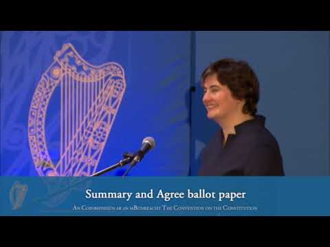 2014.02.23 Convention on the Constitution. Summary and Agree Ballot Paper