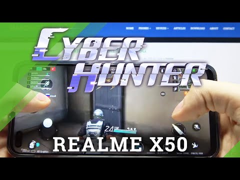 Cyber Hunter gameplay on Realme X50 - Performance Checkup & Game Settings