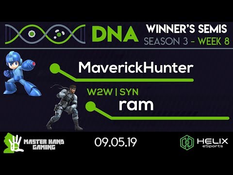 DNA S3:W8 - MaverickHunter (Mega Man) Vs. W2W | SYN | ram (Snake) - W Semifinals