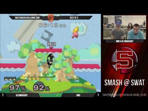 Smash @ Swat 5: Ultimascout (Marth) vs BMC (Peach) - Losers Quarters