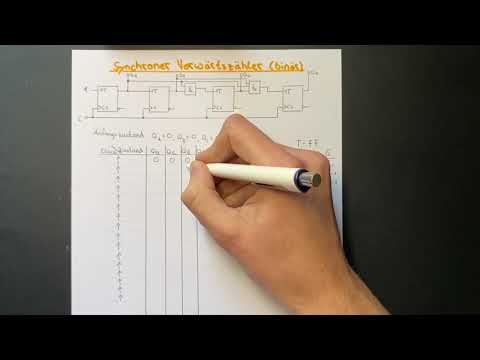 Synchroner Vorwärtszähler (binär) | Digitaltechnik