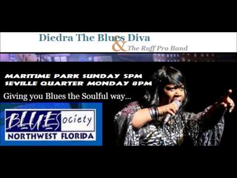 Diedra the Blues Diva on Blues Society of Northwest Florida Podcast