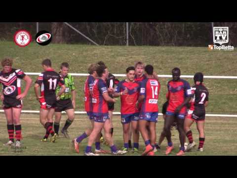 2016 ICRL Round 9 U18's Highlights - Western Suburbs Devils v Collegians