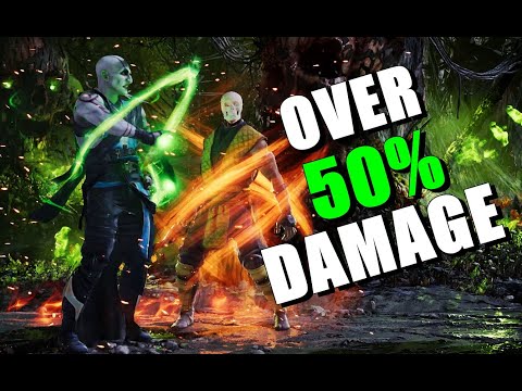 QUAN CHI / SCORPION MAX Damage Combos | MK1