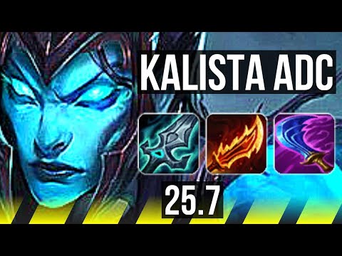 KALISTA & Neeko vs TRISTANA & Alistar (ADC) | EUW Challenger | 25.7