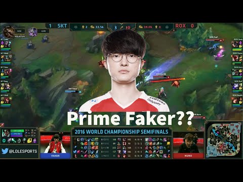 Faker At His Prime - World Championships 2016