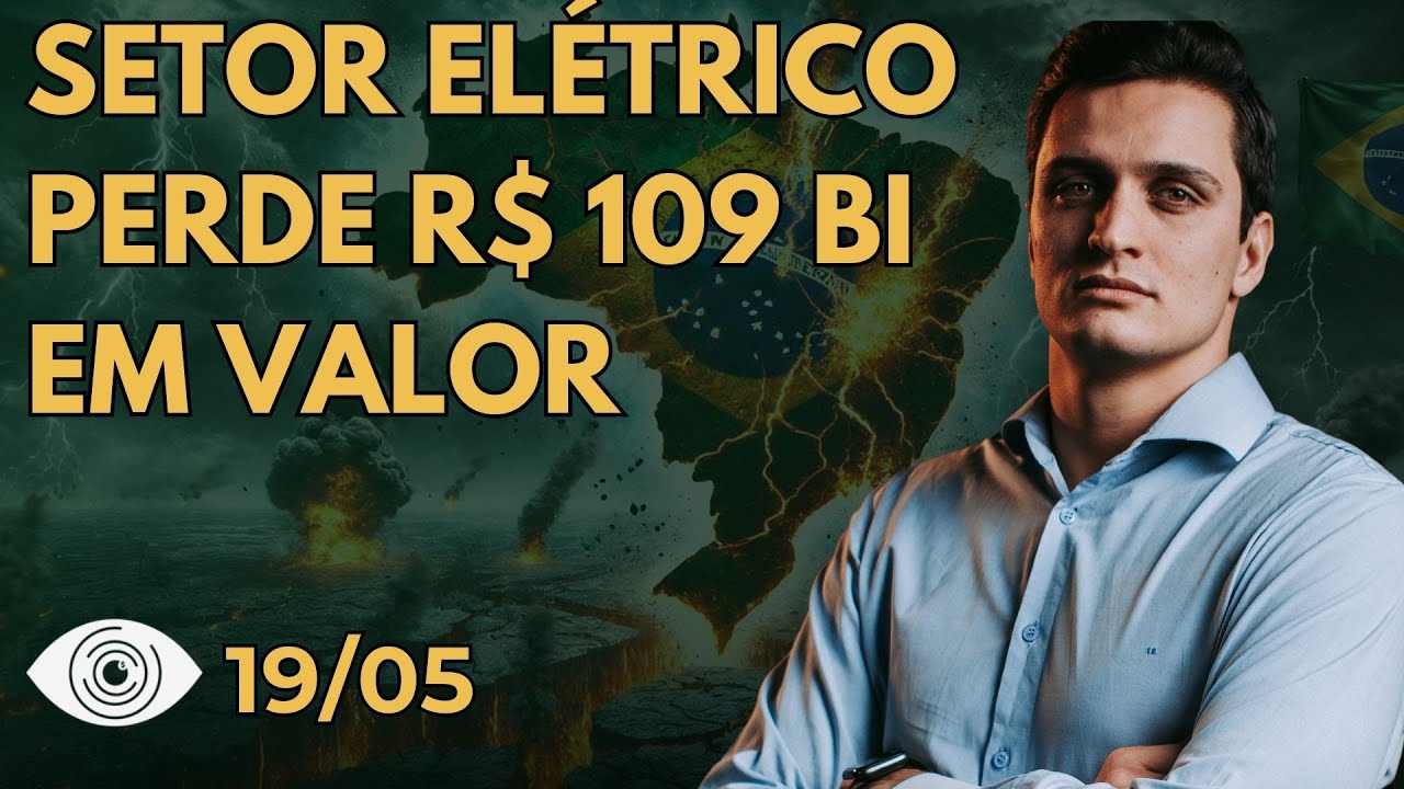 Setor elétrico do Brasil perde R$ 109 bi em valor, Moody’s rebaixa EUA e empresas estão devendo
