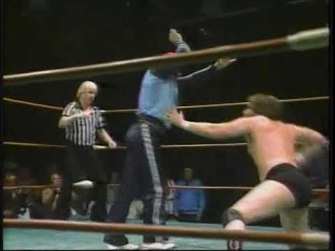 Ted DiBiase vs. Mr. R. WCW, February 1984.