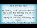 Immolation - Whispering Death Lyrics