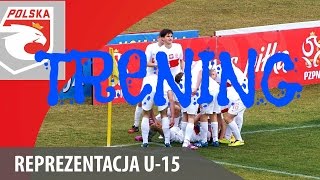 Trening Reprezentacji Polski U-15 przed meczem z Irlandią 16.11.2016r.| Wysokie Mazowieckie