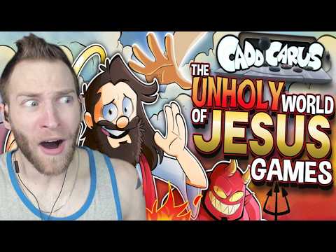 HIS BEST VIDEO?! Reacting to "The Unholy World of Jesus Games" by Caddicarus