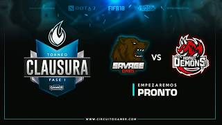 Torneo Clausura League of legends //Savage Esports vs Horuz Demons // final - bo3