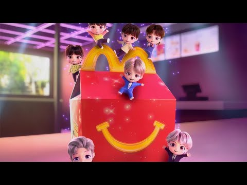 BTS TinyTAN x Happy Meal 광고 최초 독점 공개 💜🍔✨ @McDonalds @tinytanofficial9994  | #mcdonalds #BTS 