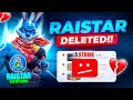 Raistar Channel DELETED Video Delete By 3 Strike RaiStar