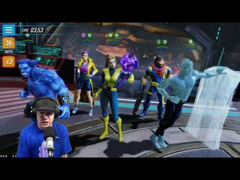 Only Use IW vs H4H - Alliance War Battles - MARVEL Strike Force - MSF