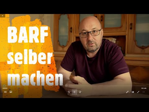 Hunde BARF selber machen...