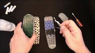 How to repair buttons in Dish Bell Telus UHF PRO remote control