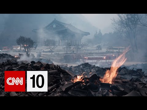 韓國野火肆虐 | 2025年3月28日 (Wildfire Struggles In South Korea | March 28, 2025)