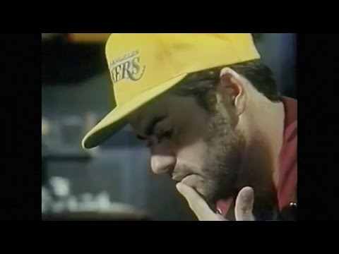 George Michael in studio, 1990 - "Praying for Time"