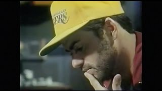 George Michael in studio, 1990 - &quot;Praying for Time&quot;