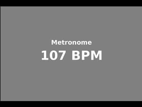 Metronome - 107 BPM - 4/4