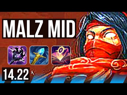 MALZAHAR vs GALIO (MID) | 7/1/8 | NA Master | 14.22