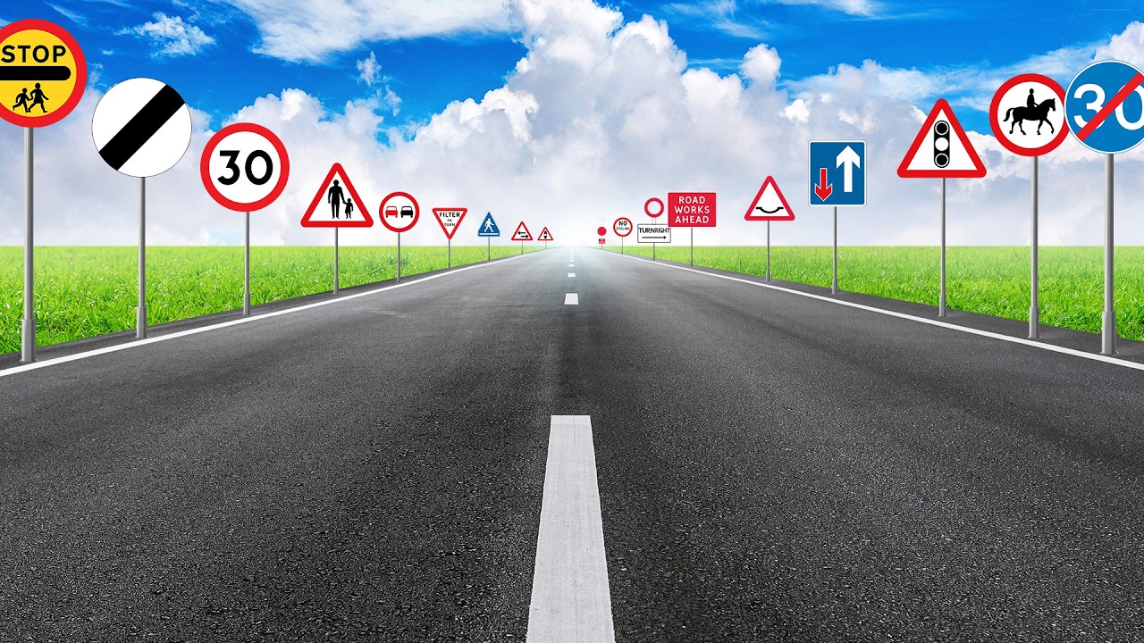 99% GUARANTEED SUCCESS | Top 50 Road Signs You Must Know Before Taking The Driving Test