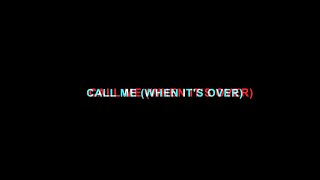 Rockie Fresh feat. Chris Brown - Call Me (When It&#39;s Over) Lyric Video