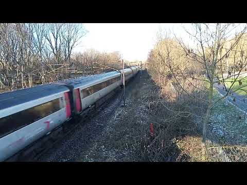 HST come pass cramlington to Newcastle