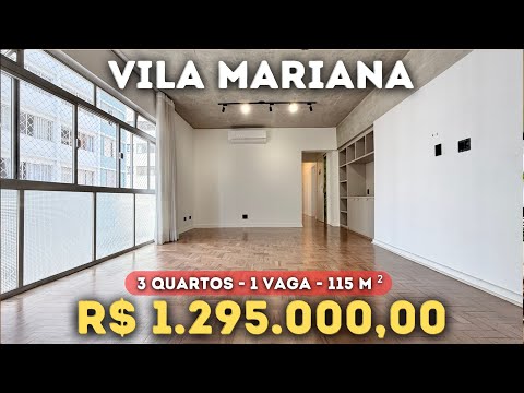 Vídeo do imóvel — Apartamento mobiliado e totalmente reformado à venda na Vila Mariana