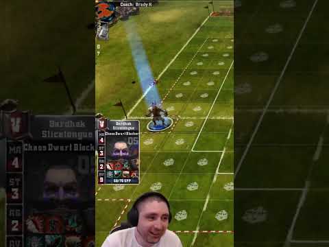 Blood Bowl Trick shot