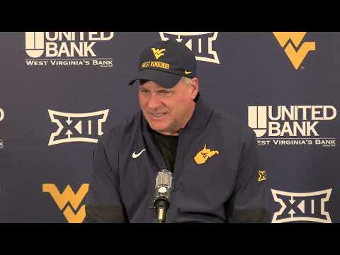 WVU Football Rich Rodriguez Texas Tech Postgame 11/29/25