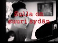 Suuri Sydän - Laura Närhi (Sing-Along//Lyrics) 