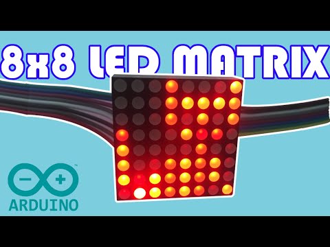 Easy LED Matrix Control: Arduino and 8x8 1088AS Matrix Multiplexing