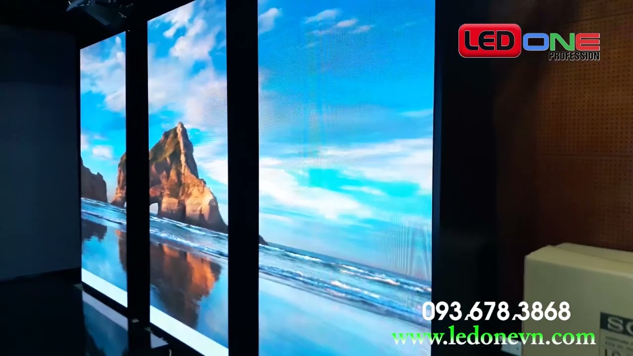 Kiểm Toán Nhà Nước Việt Nam | Ledone thi công dự án thầu 7 màn hình Led P2 phòng họp trực tuyến