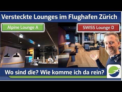 Flughafen Zürich 🥂: frisch renoviert ,aber gut versteckt! Ich zeige Euch zwei spannende Lounges!!