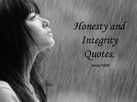 Honesty and Integrity Quotes
