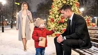 “Don’t cry, mister. You can borrow my mom.”—Said the Little Boy to the CEO Sitting Alone at the Park