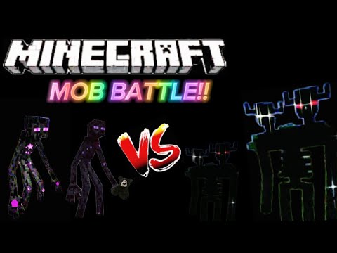 Minecraft Mob Battles- Mutant Enderman vs Titan