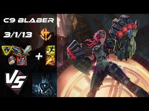 Cloud9 Blaber JUNGLE Vi vs Karthus - NA Challenger Patch 25.S2.6