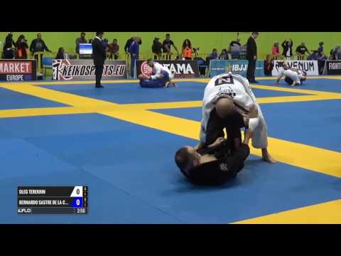 Oleg Terekhin vs Bernardo Sastre IBJJF 2017 European Championships