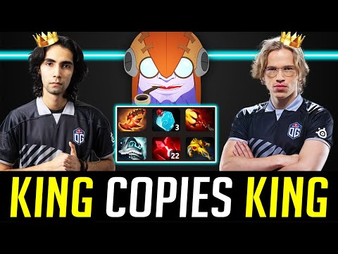 SumaiL copying Topson's Tinker Build - King of Mid & King of Meta DOTA 2