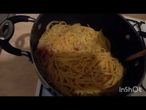 THE EASIEST/TASTIEST JOLLOF SPAGHETTI RECIPE 🍝 YUMMY 😋