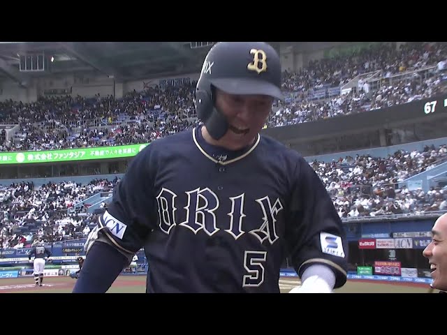 【7回表】今季第1号!! バファローズ・西野真弘 ライトに鋭いホームランを放つ!! 2025年4月2日 千葉ロッテマリーンズ 対 オリックス・バファローズ