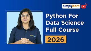 Python For Data Science Full Course 2026 [FREE] | Applied Data Science With Python | Simplilearn