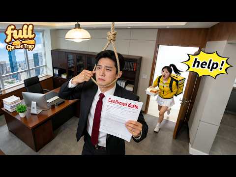 CEO With Deadly Illness Tries To Hang Himself—But Poor Delivery Girl Saves Him&Cures Him!Love Comes!